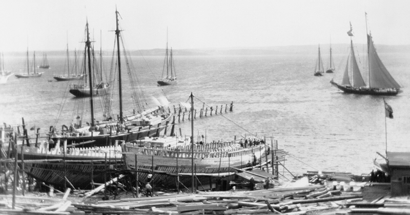 Smith et Rhuland Shipyard construit bluenose