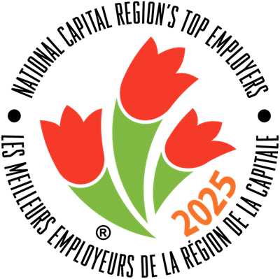 Image of National Capital Region's Top Employers 2025 logo.