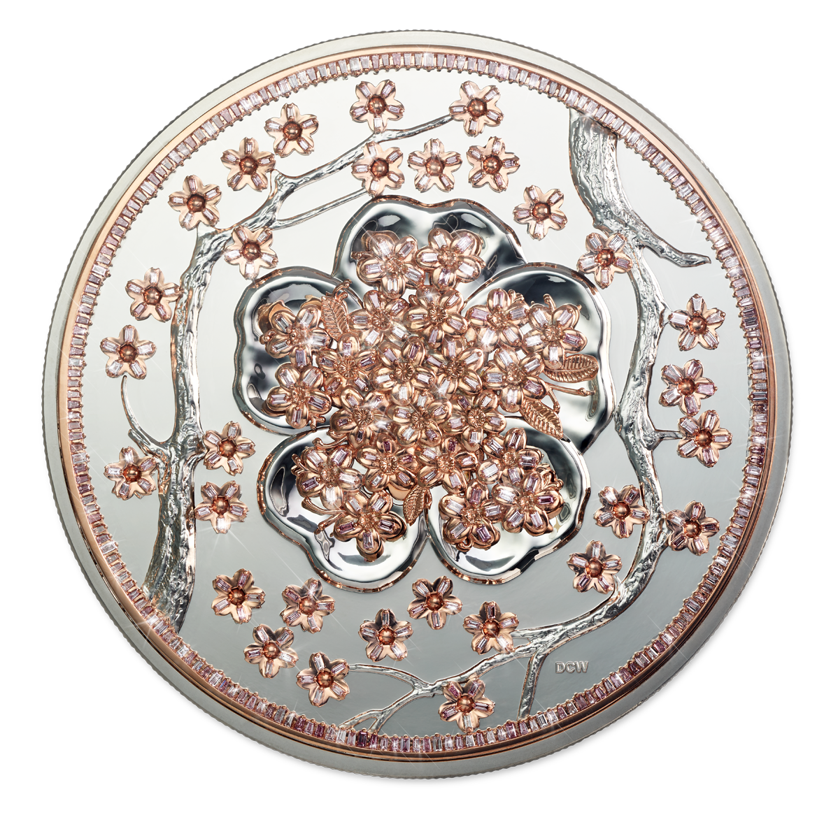 1 Kilogram Pure Platinum Pink Diamond Coin – The Ultimate