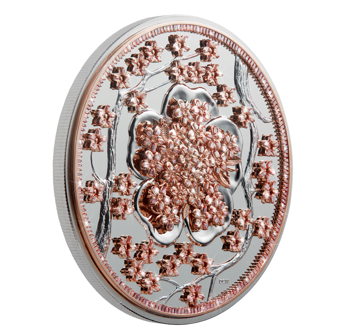 1 Kilogram Pure Platinum Pink Diamond Coin – The Ultimate