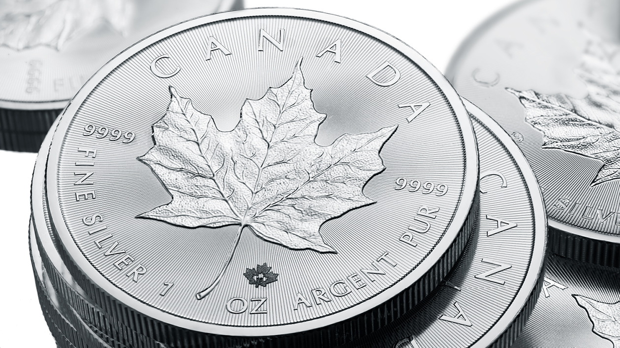 Silver bullion coins