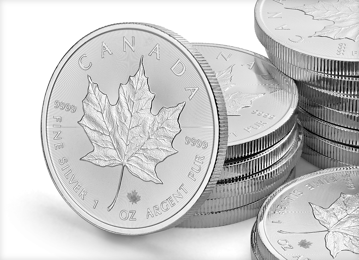 Silver bullion coins