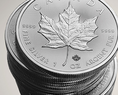 Silver bullion coins