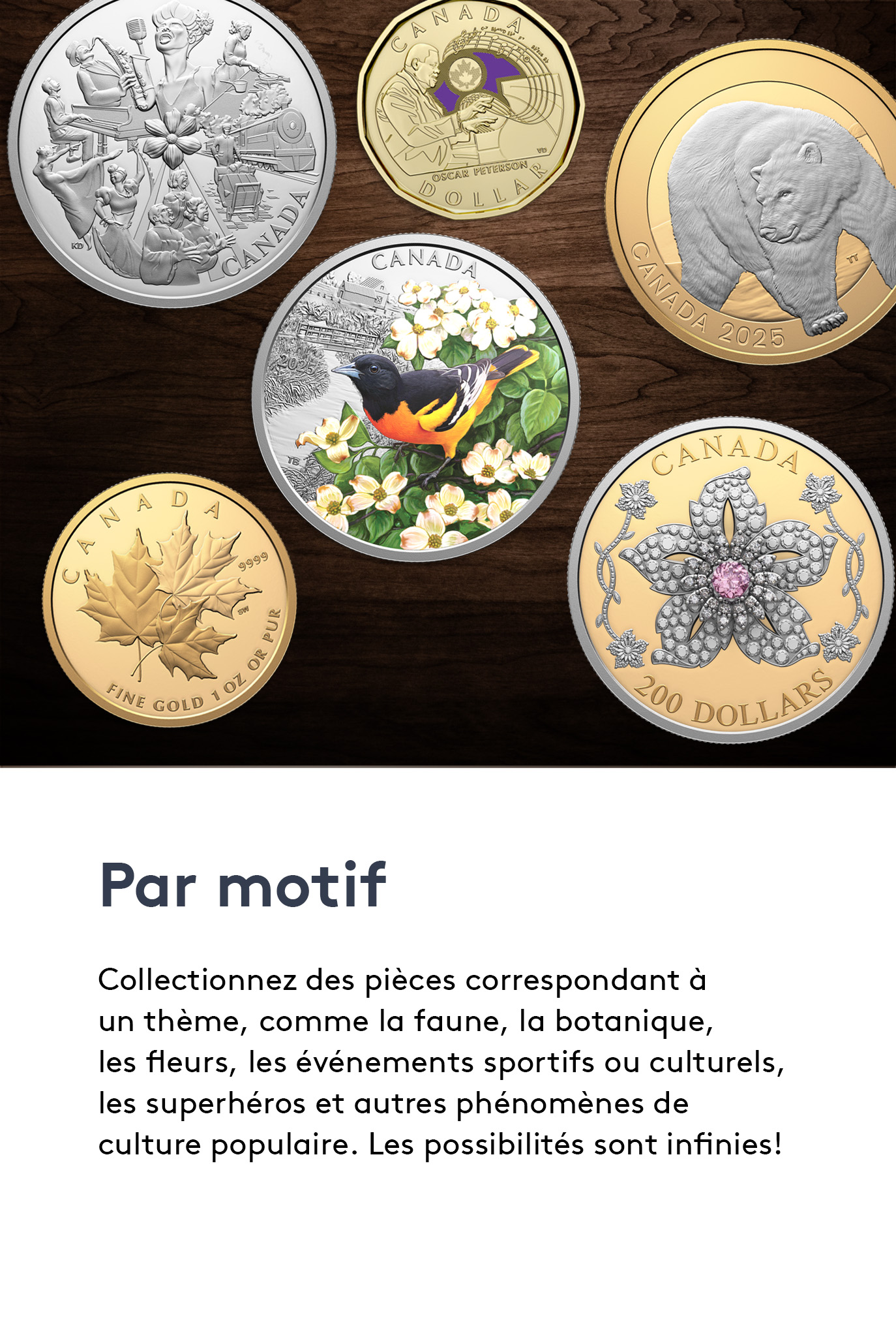 Pièce commémorative de la Monnaie royale canadienne.
