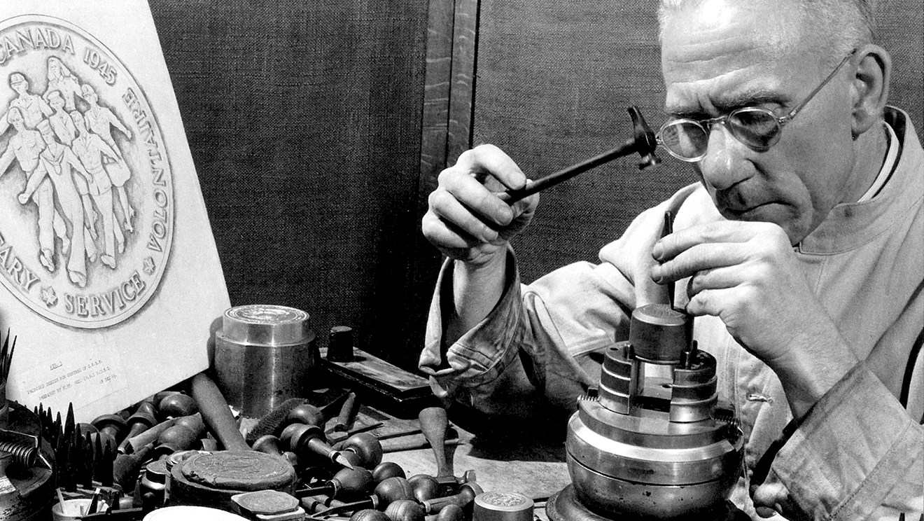 Royal Canadian Mint Senior Engraver, Thomas Shingles