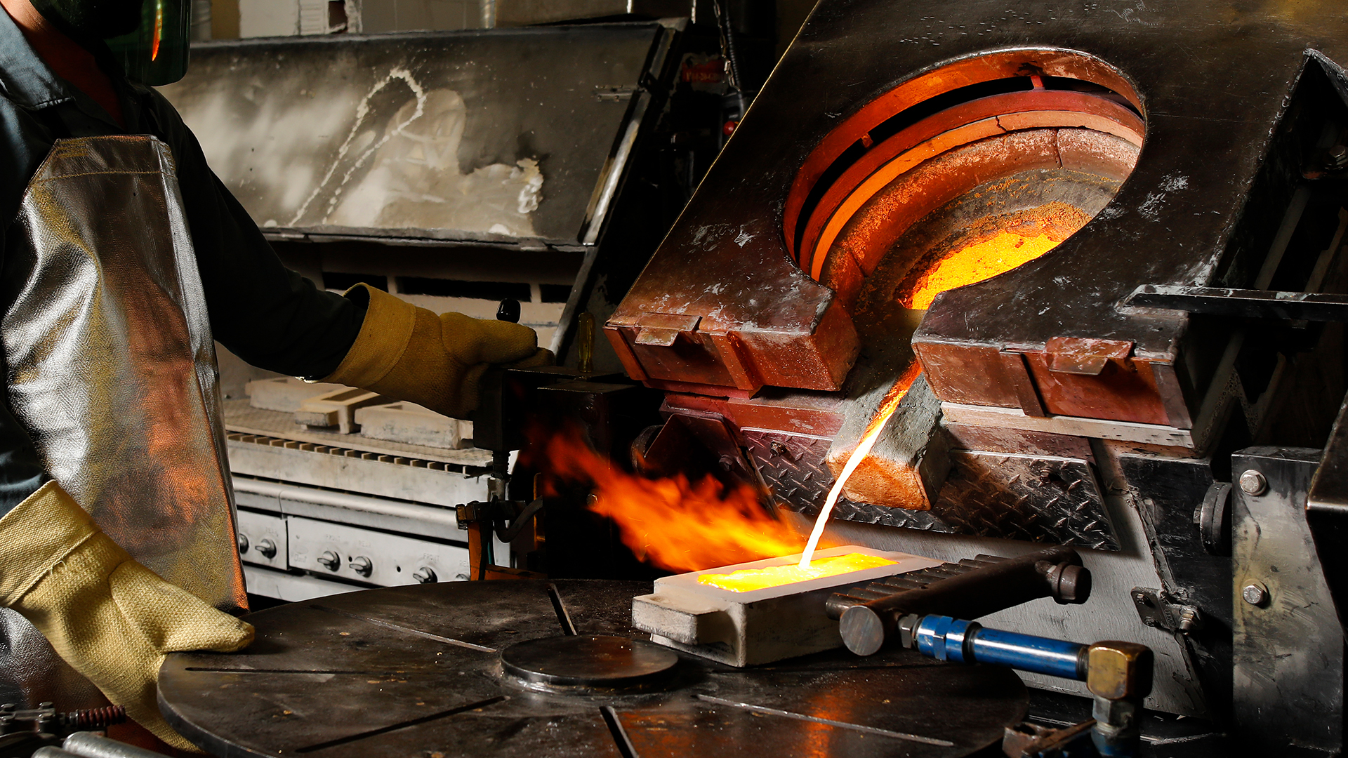 Refinery operations at the Royal Canadian Mint
