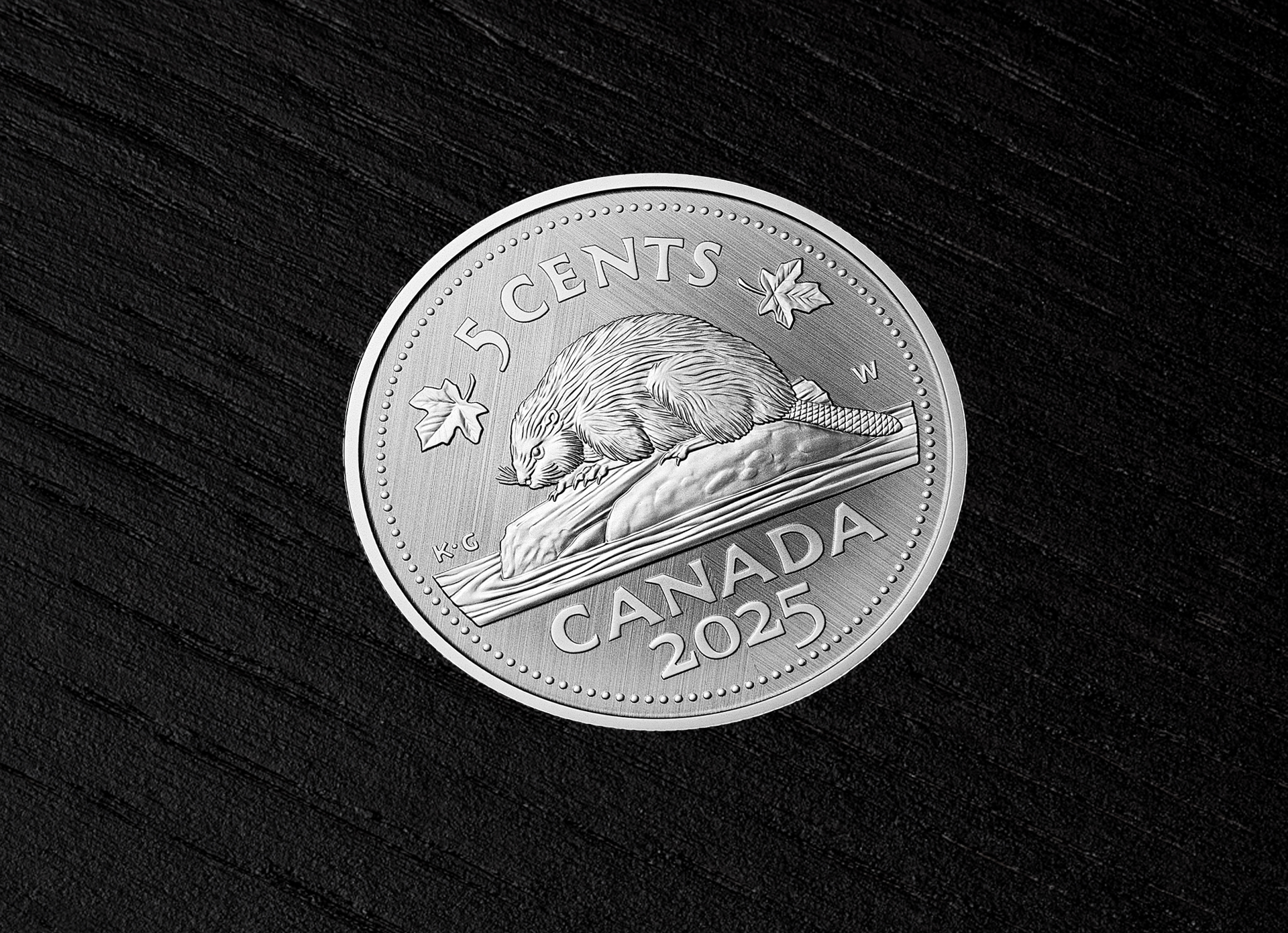 Tribute: W Mint Mark - Beaver – 1 oz. Fine Silver Coin