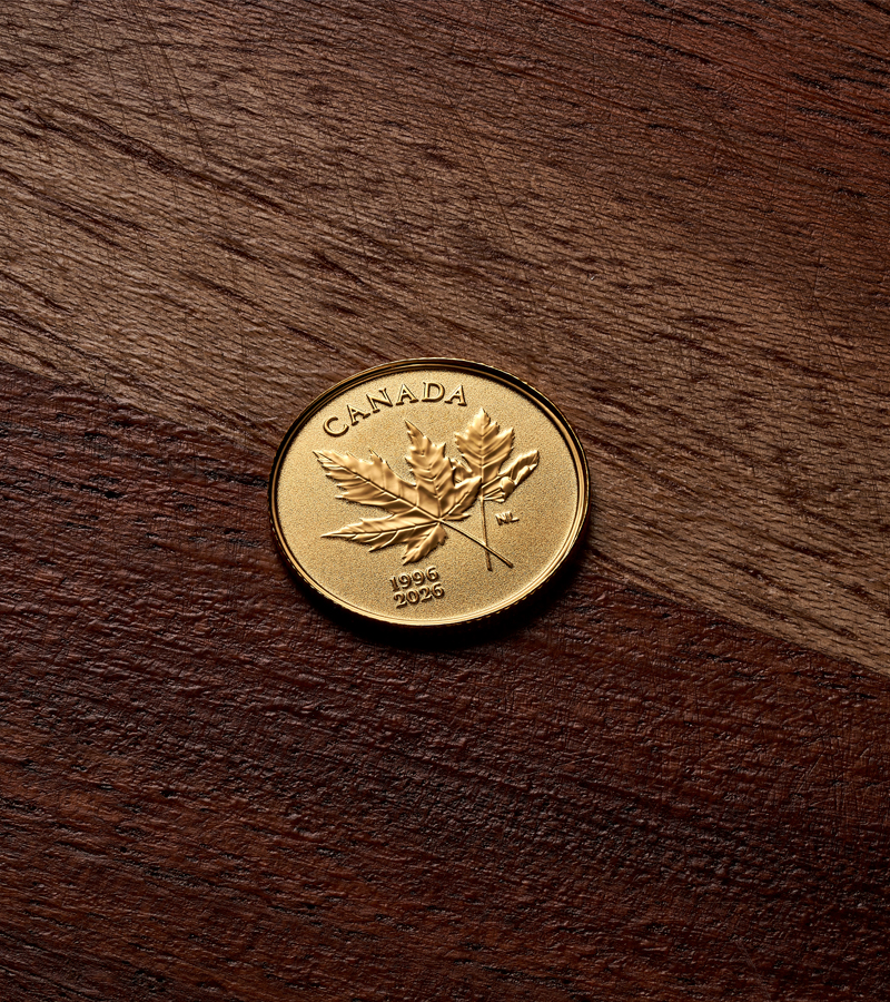 30th Anniversary of Canada’s Arboreal Emblem – Pure Gold Coin (2026)