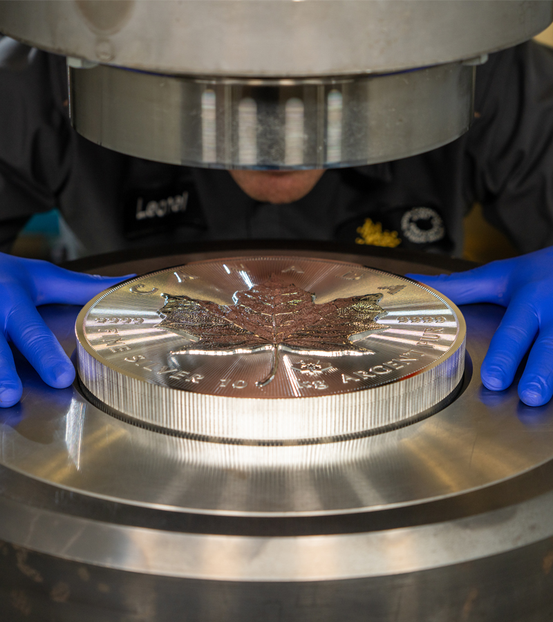 Big Silver Maple Leaf – 10 Kilo Fine Silver Coin