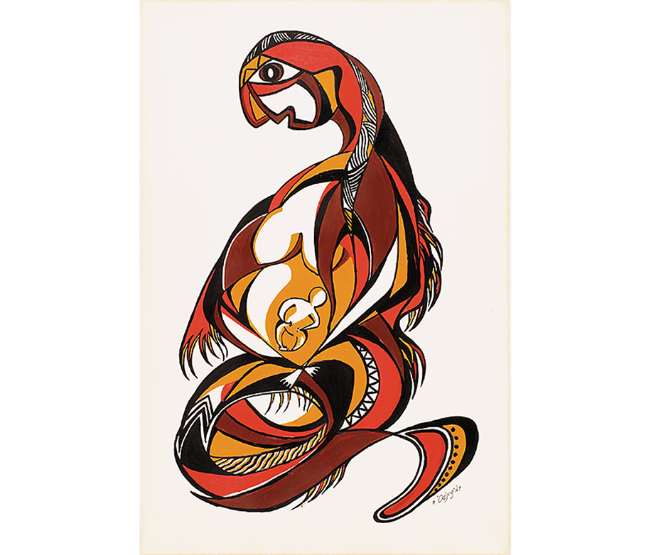 Earth Mother, 1969 - Daphne Odjig