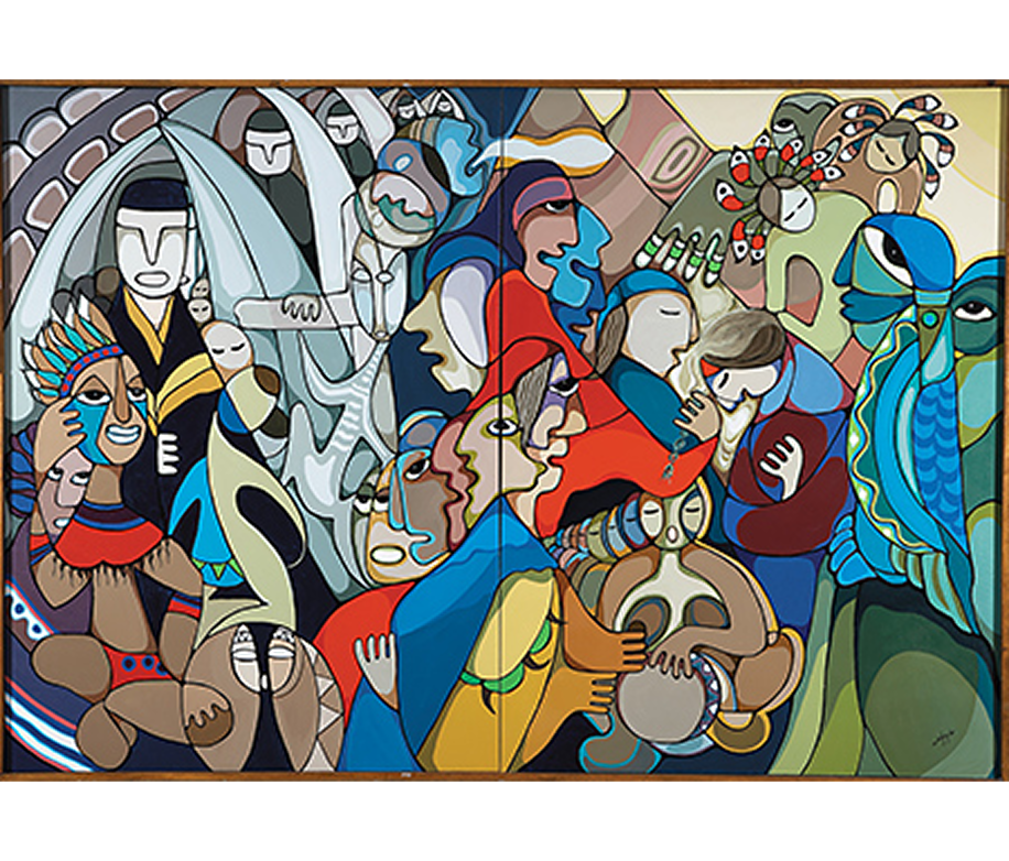 Spiritual Renewal, 1984 - Daphne Odjig