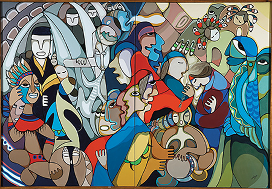 Spiritual Renewal, 1984 - Daphne Odjig