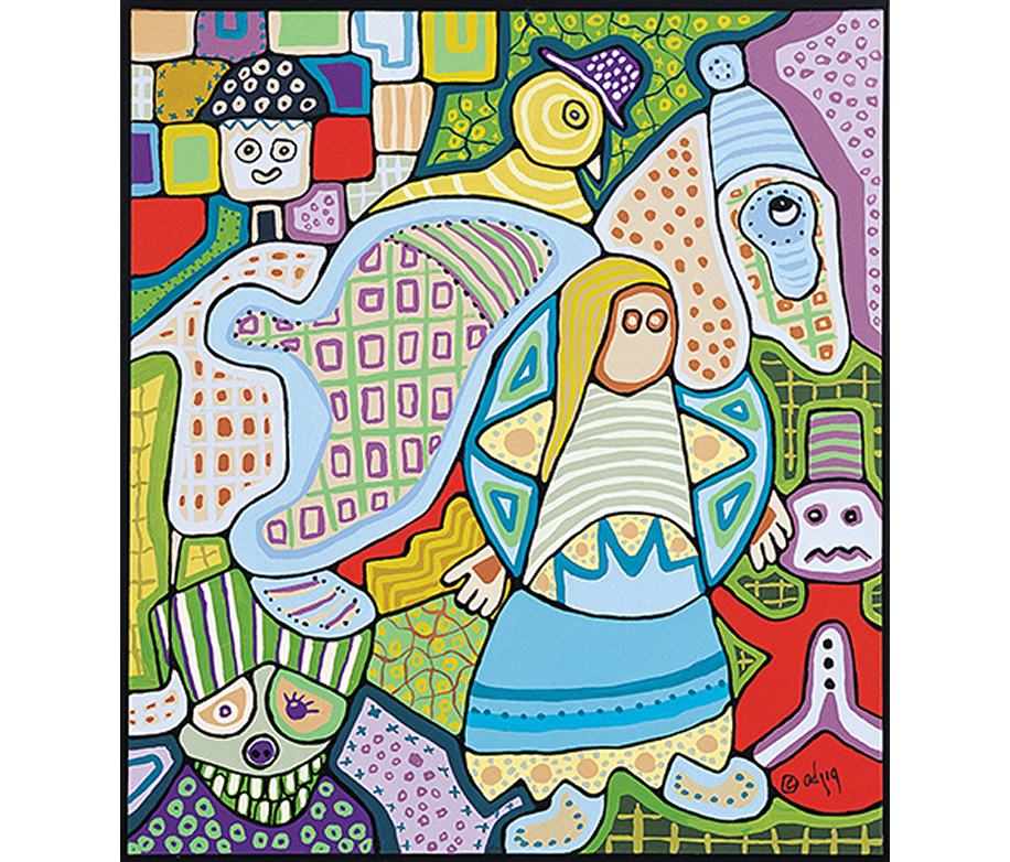 My Patchwork Quilt, 1998 - Daphne Odjig