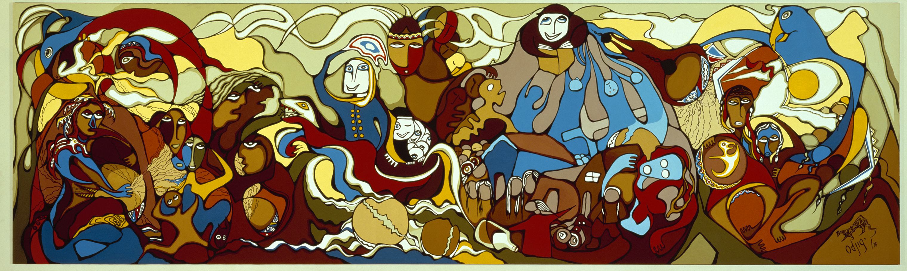 The Indian in Transition, 1978 - Daphne Odjig