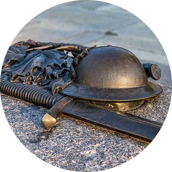 The Tomb of the Unknown Soldier - Bronze Overlay