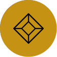 Diamond icon representing Masters Club Gold membership level.