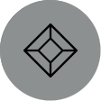 Diamond icon representing Masters Club Silver membership level.