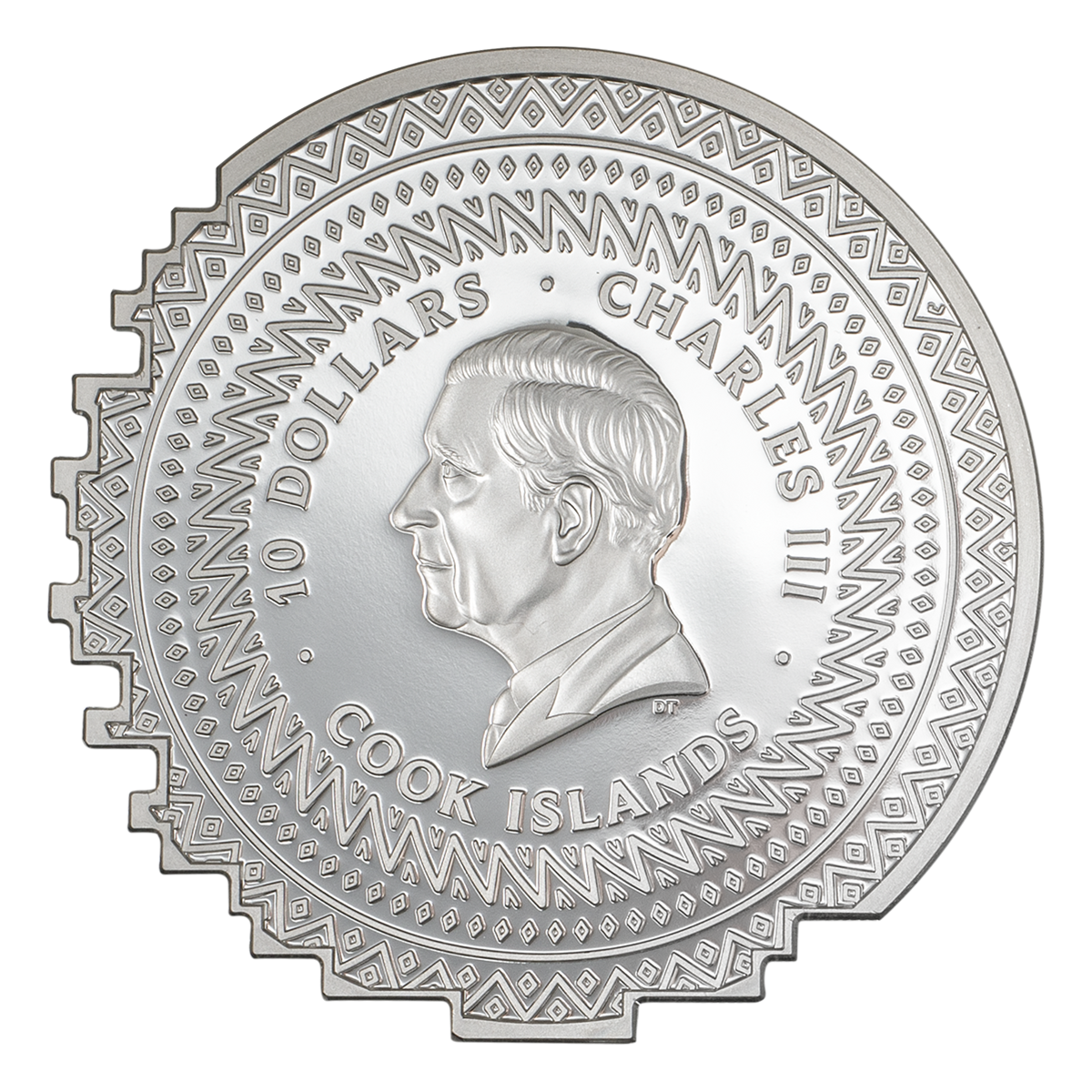 Gorilla Reconstruction - 2 oz. Fine Silver Coin