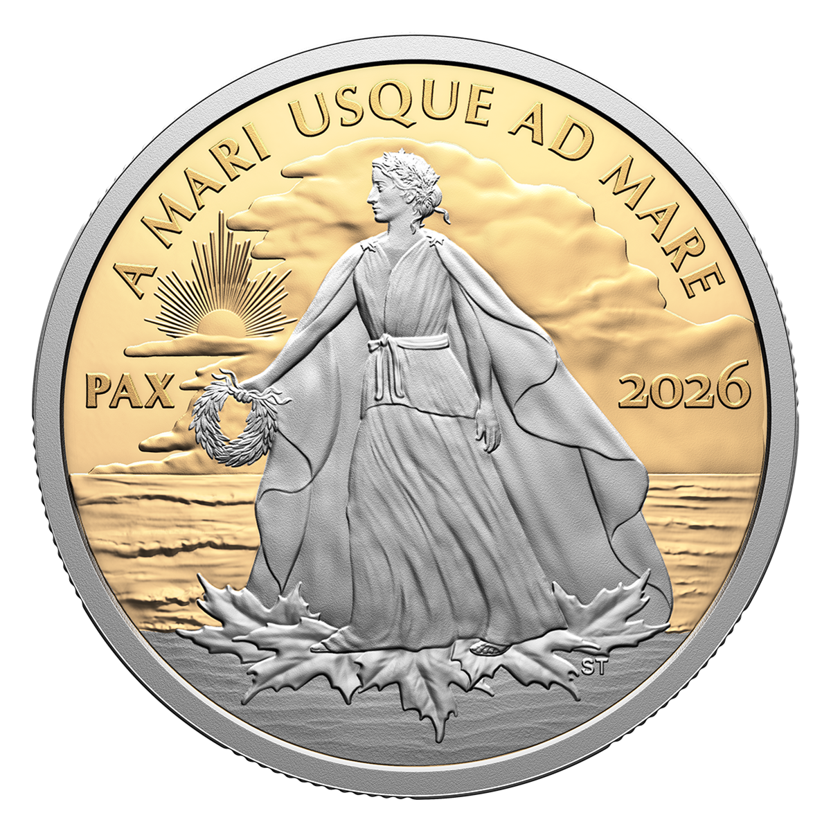 Peace Dollar – 1 oz. Pure Gold Coin