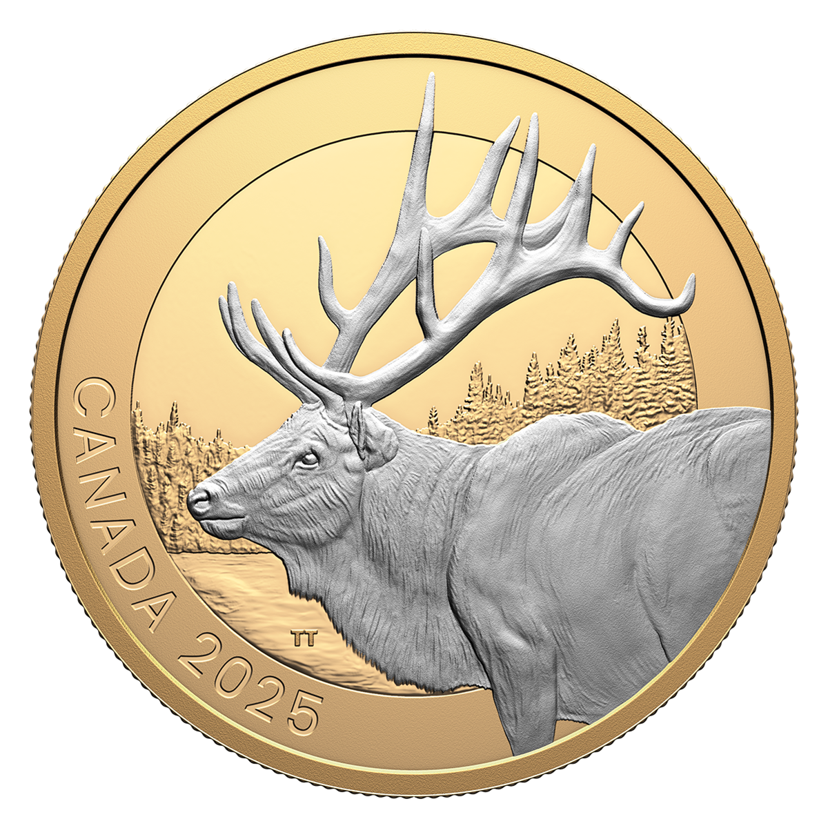 Animal Portraits: Elk – 1 oz. Fine Silver Coin