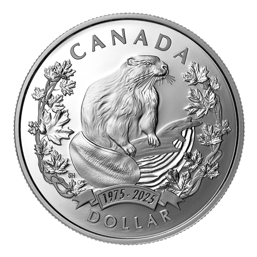 Special Edition Proof Silver Dollar – 50th Anniversary of the Beaver as an Official Symbol (2025)