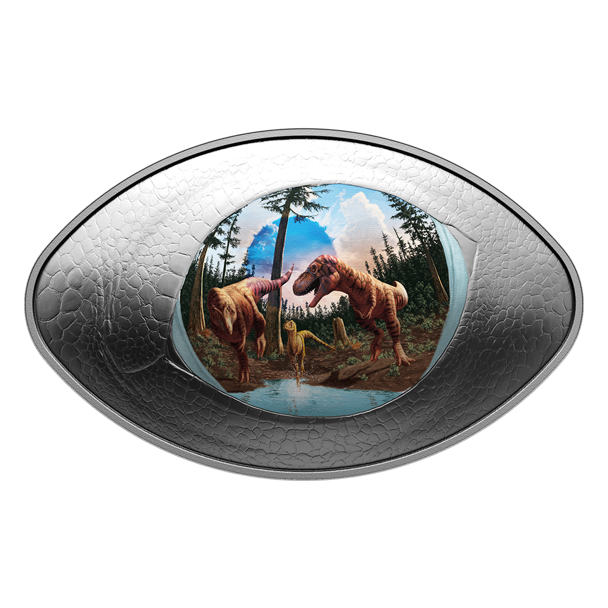 Dinosaur Eye – 1 oz. Fine Silver Coin