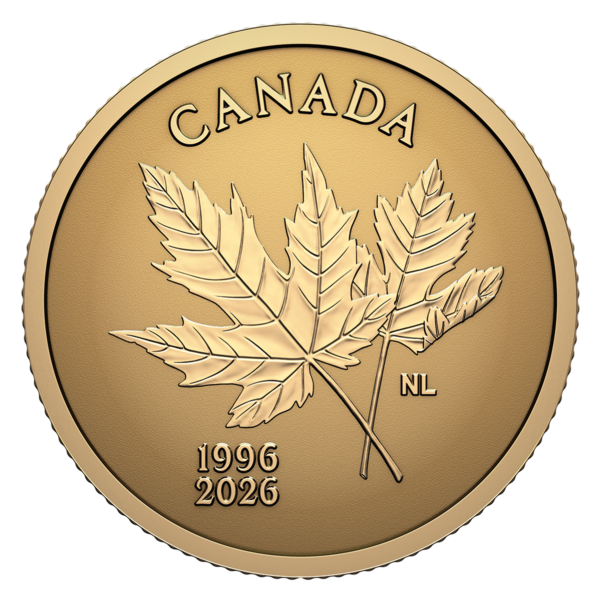 30th Anniversary of Canada’s Arboreal Emblem – Pure Gold Coin (2026)