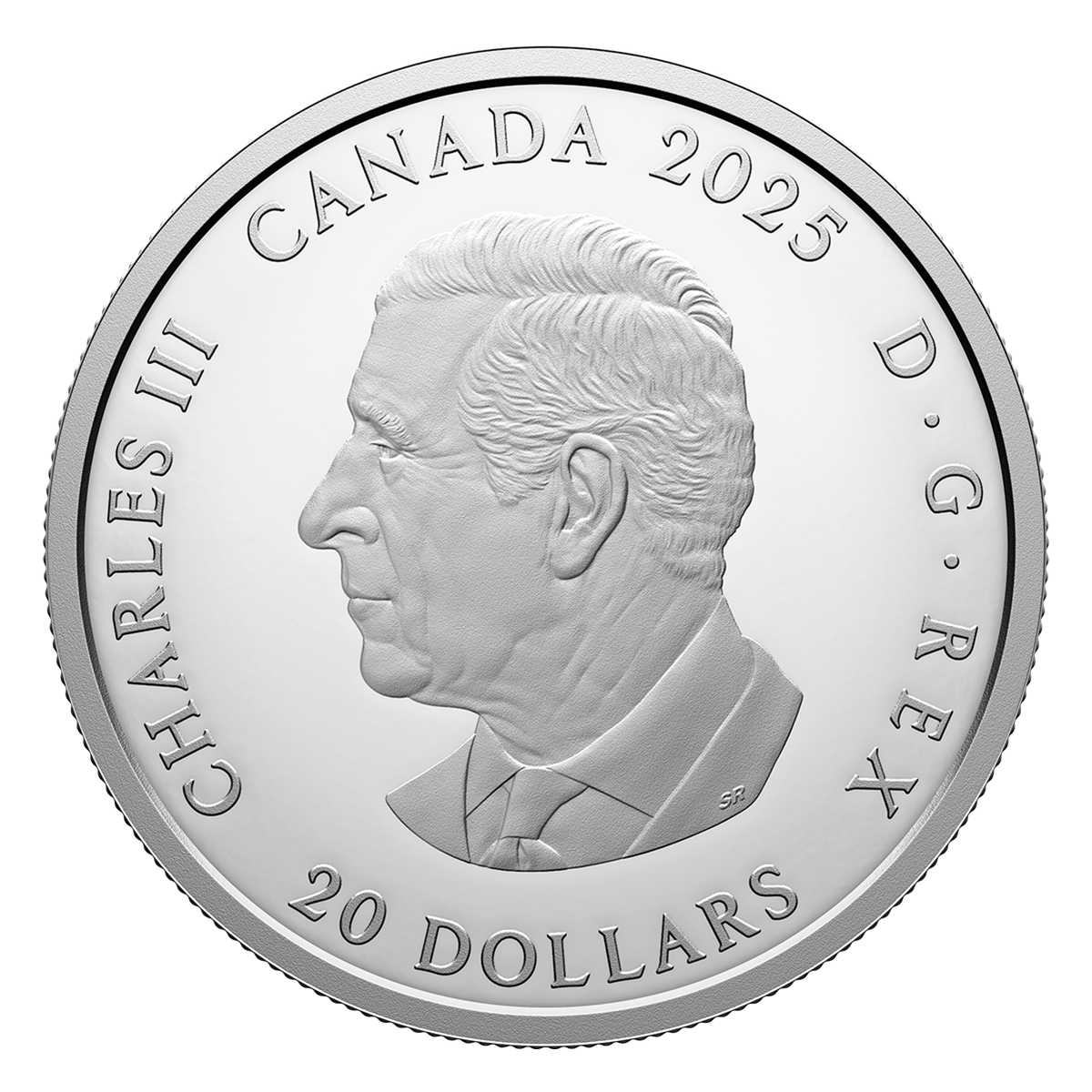 <em>Folk Singer</em> by Daphne Odjig – 1 oz. Fine Silver Coin