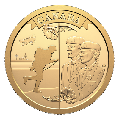 100th Anniversary of The Royal Canadian Legion – Pure Gold Coin (2026)