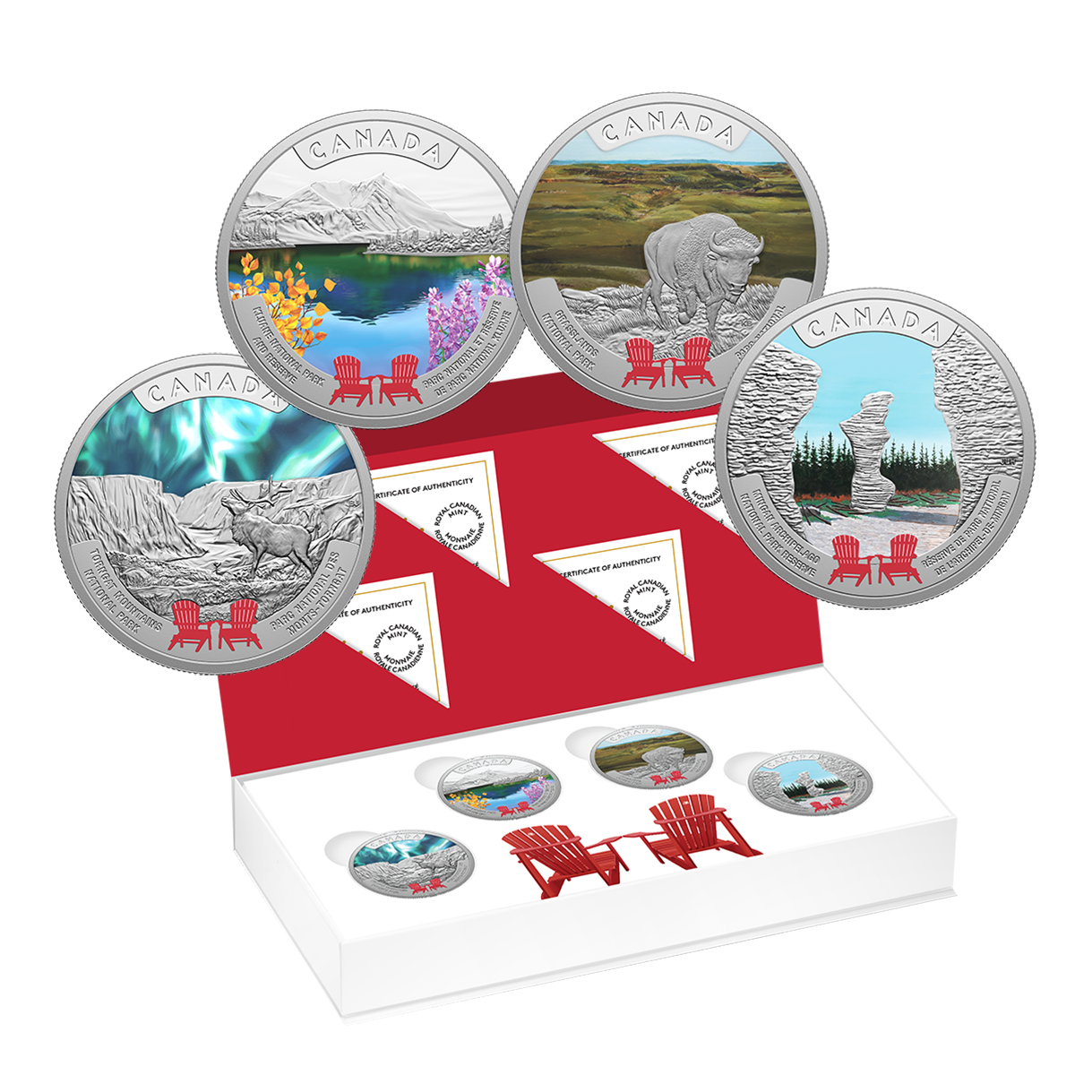 Canada’s National Parks – Fine Silver Four-Coin Subscription (2026)
