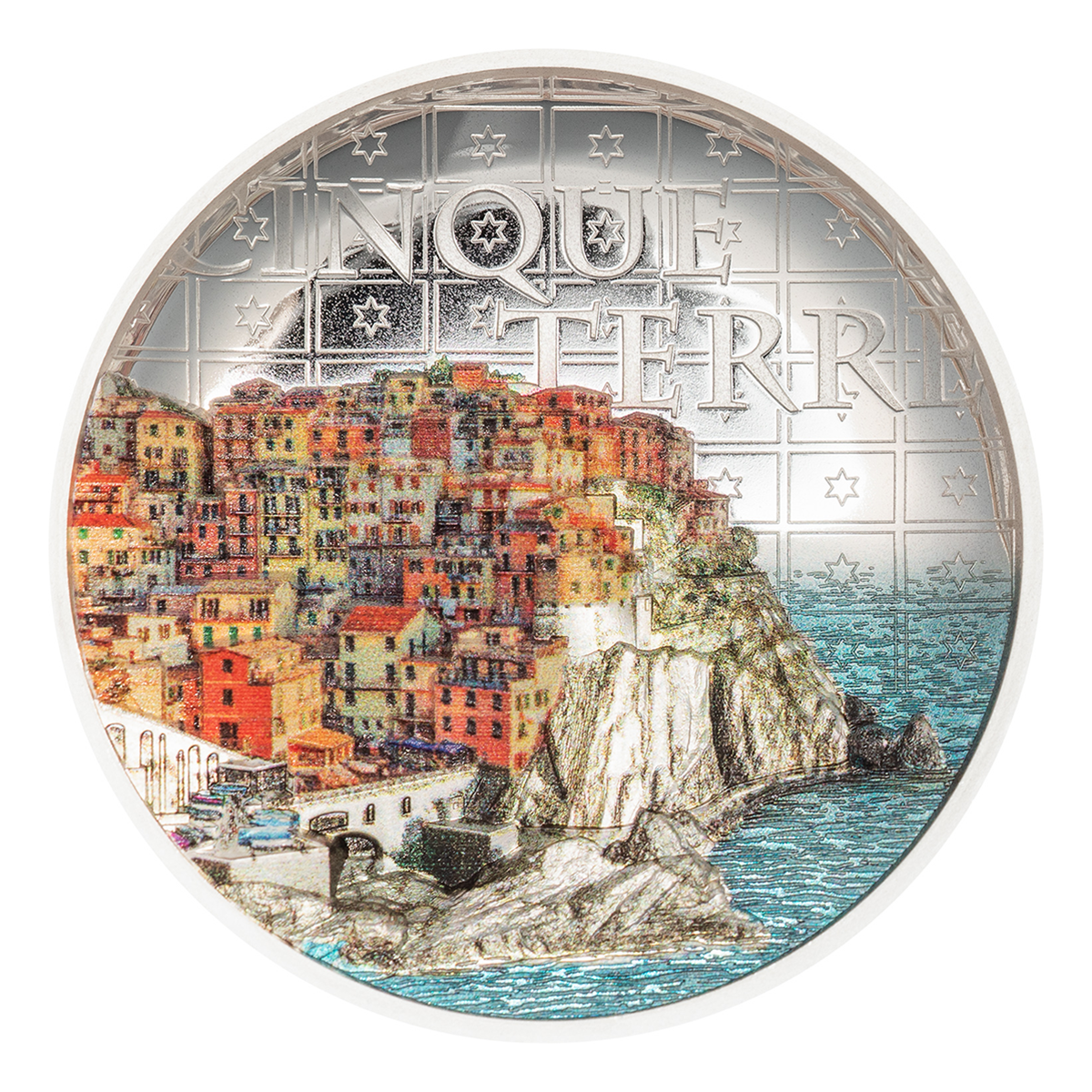 The Architectures of the World – Cinque Terre - Fine Silver Coin