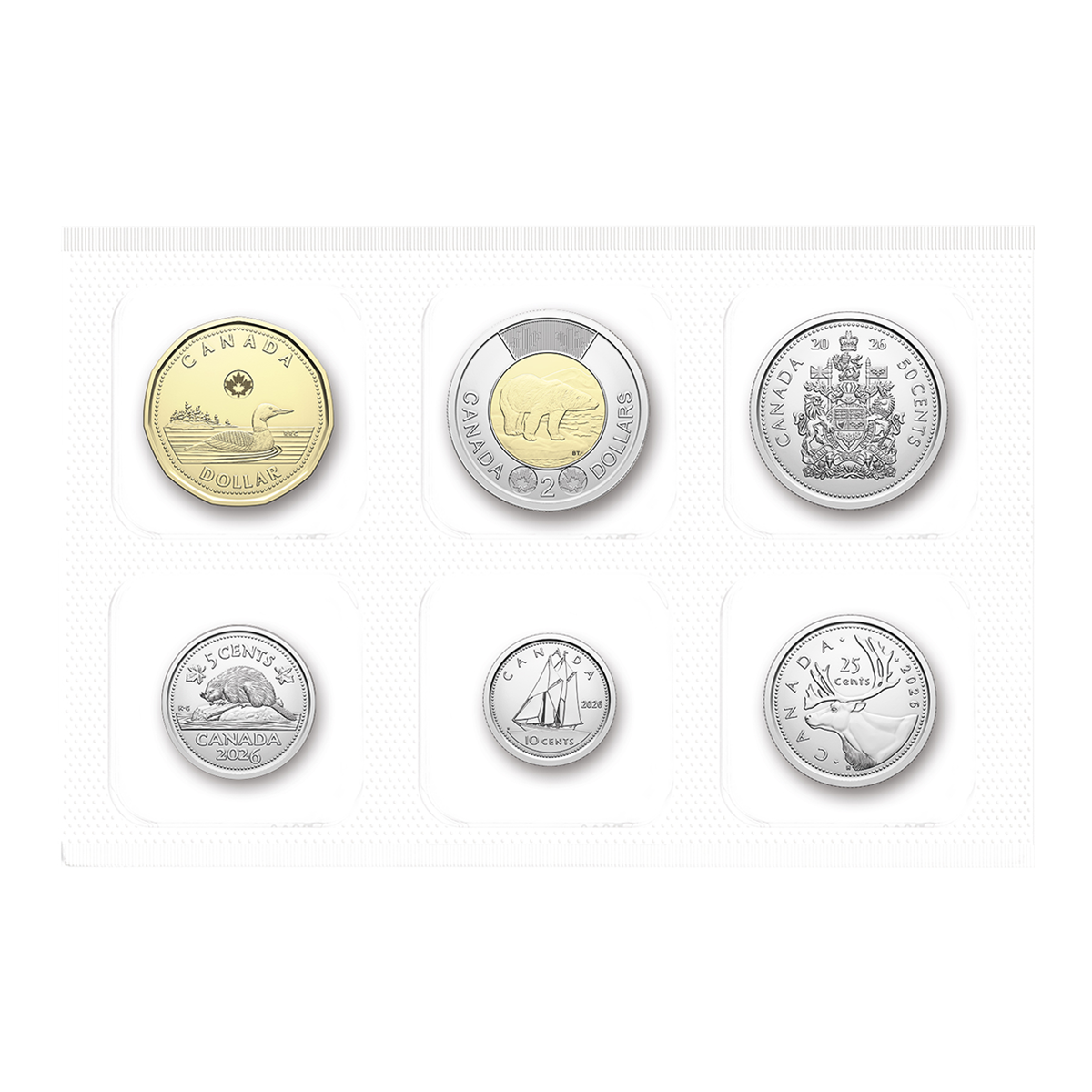 Collector’s Edition Non-Circulation Coin Set – 50th Anniversary of the Royal Canadian Mint – Winnipeg