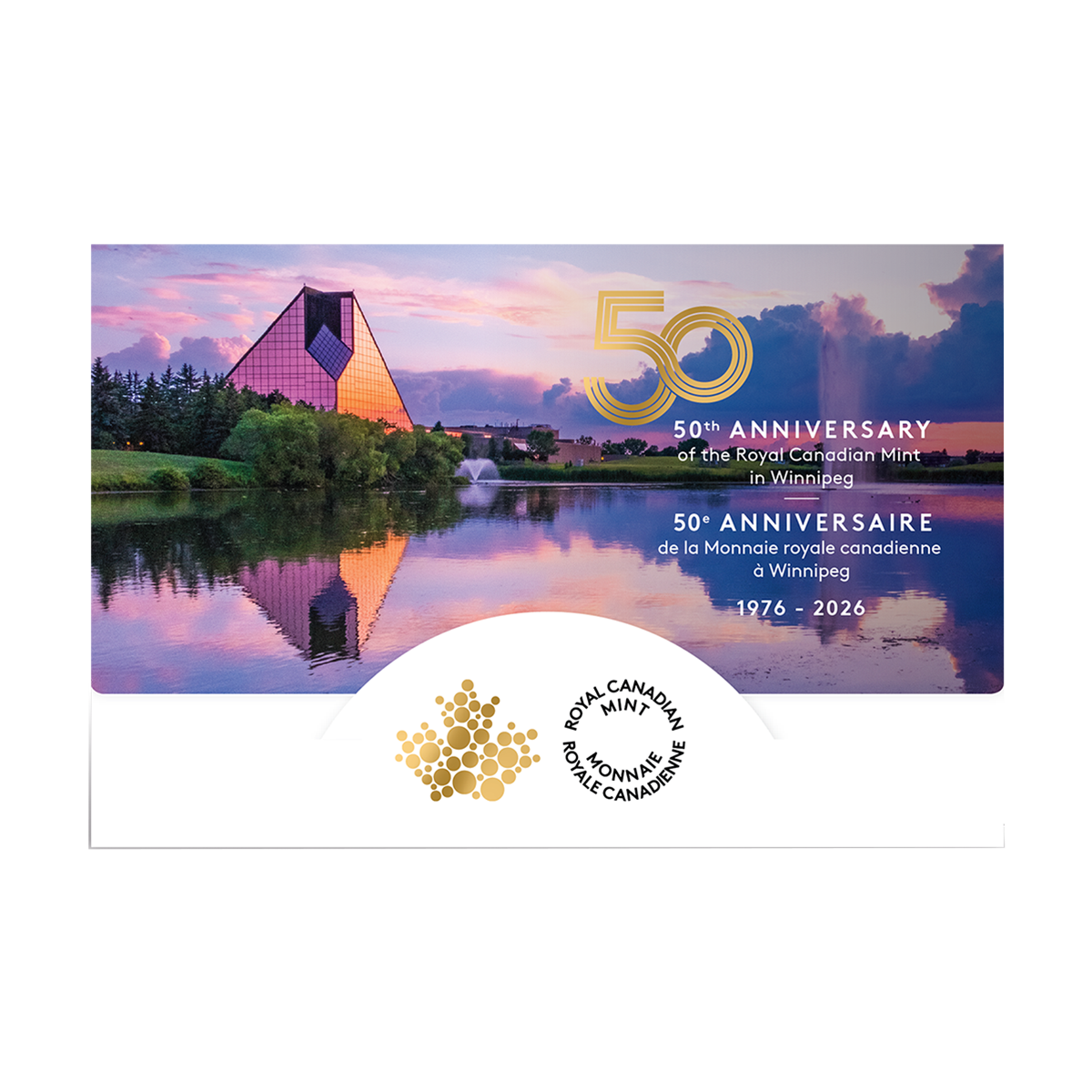 Collector’s Edition Non-Circulation Coin Set – 50th Anniversary of the Royal Canadian Mint – Winnipeg