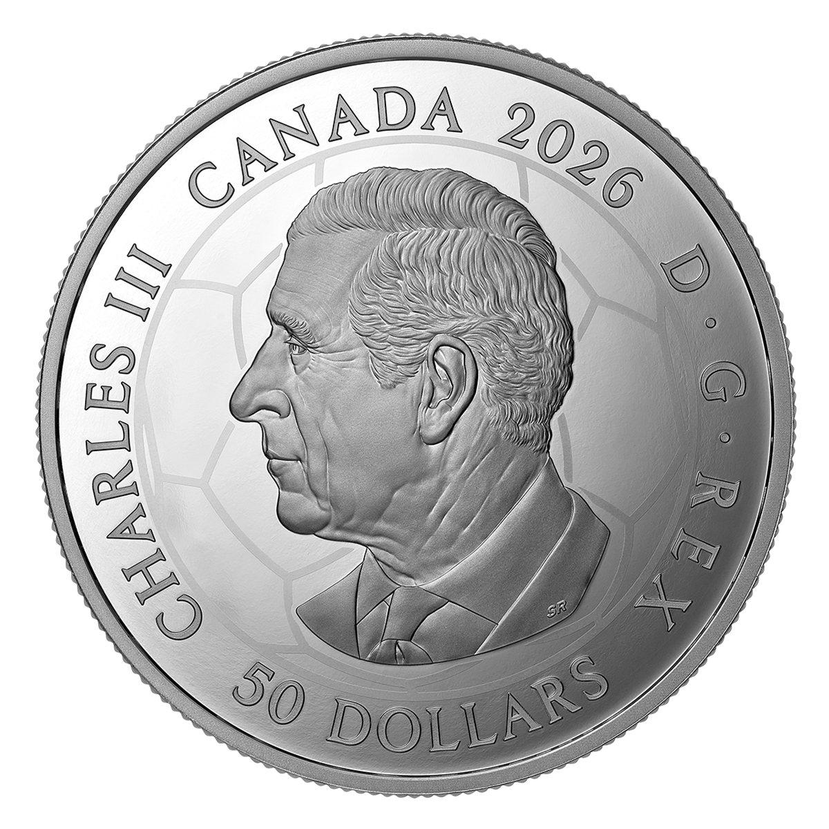 FIFA World Cup 2026ᵀᴹ: The Trophy – 5 oz. Fine Silver Coin