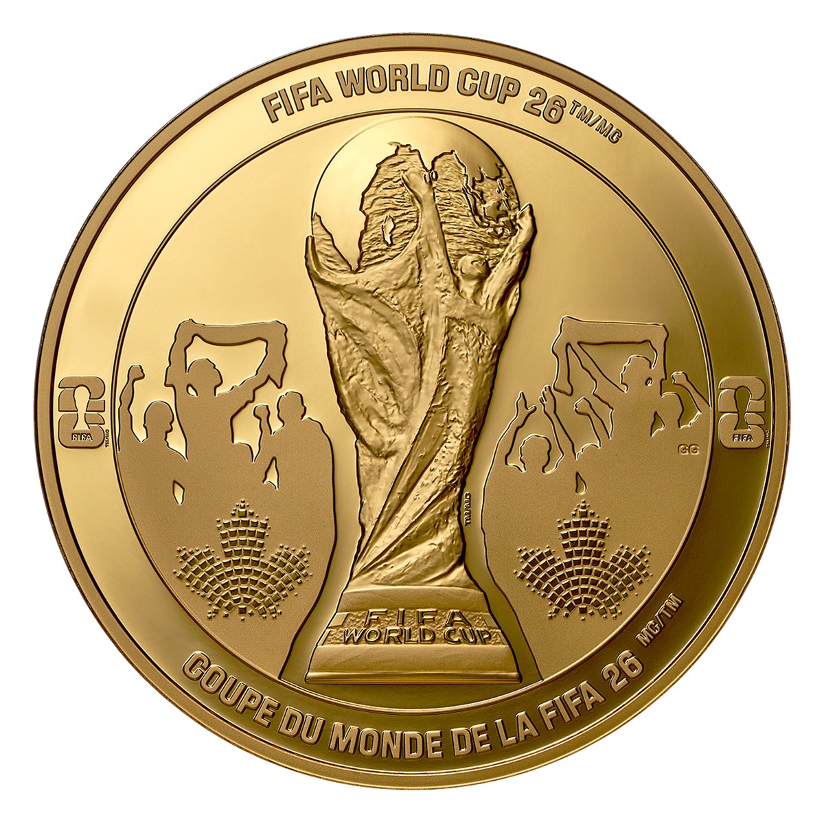 FIFA World Cup 2026ᵀᴹ: Celebration – 5 oz. Pure Gold Coin