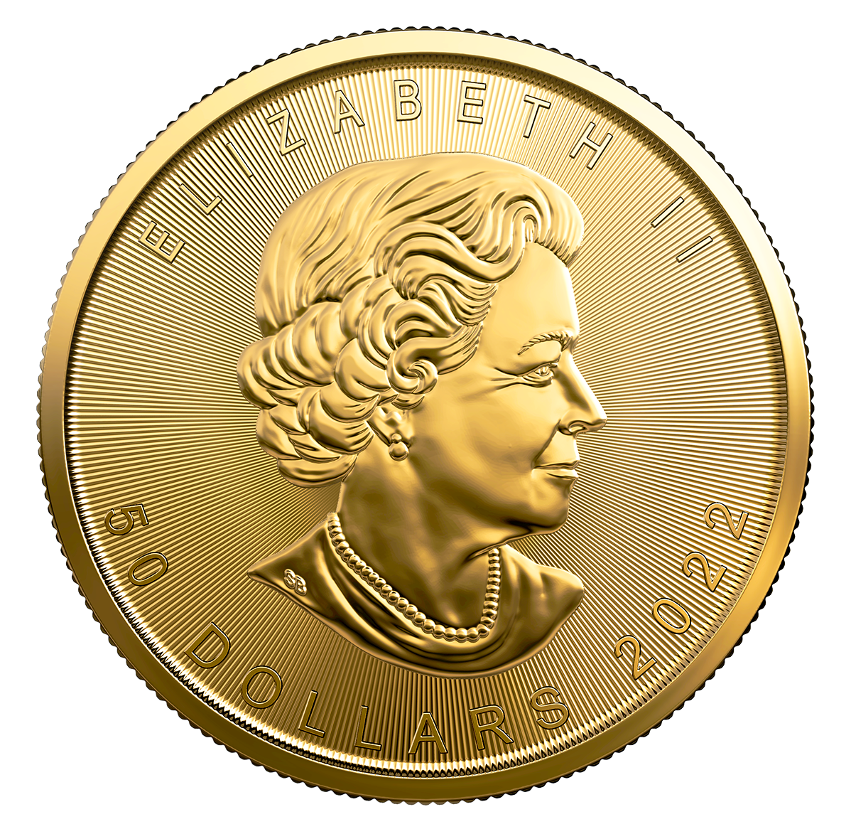 Pièce de 50 $ de 1 oz en or pur à 99,99 % 2022 - FÉO (pièce d'investissement) 