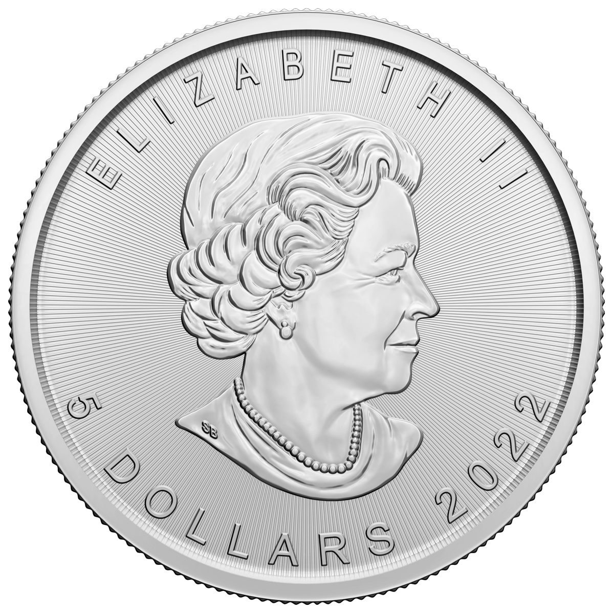 2022 High Relief $5 1 oz.99.99% Pure Silver Coin Dragon (Bullion)