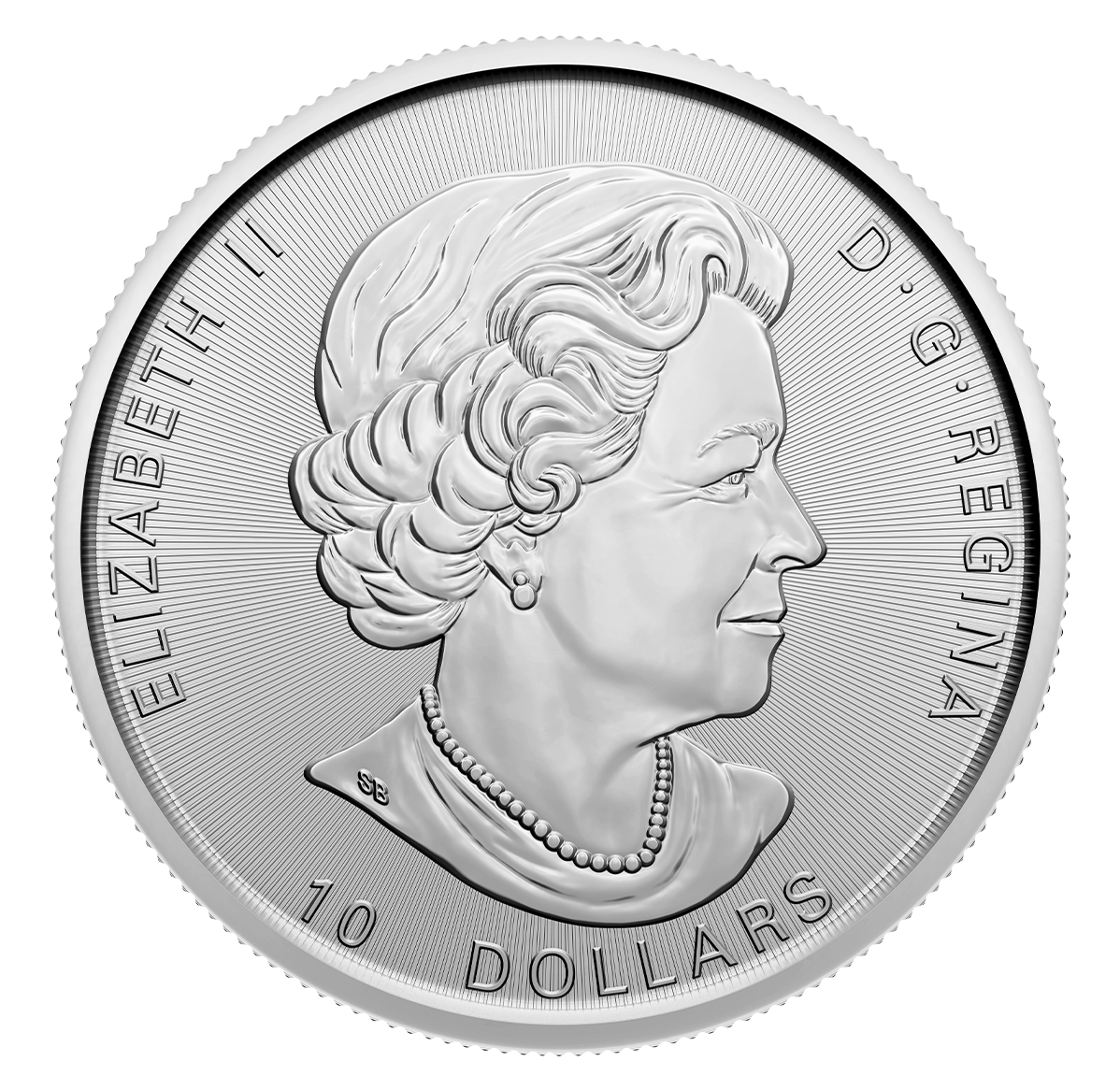 2022 $10 2 oz. 99.99% Pure Silver Coin  &ndash; Twin Maples (Bullion)