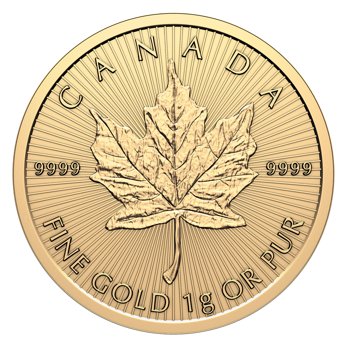 2025 Maplegram25&trade; (Bullion GML 25 X 1 g)