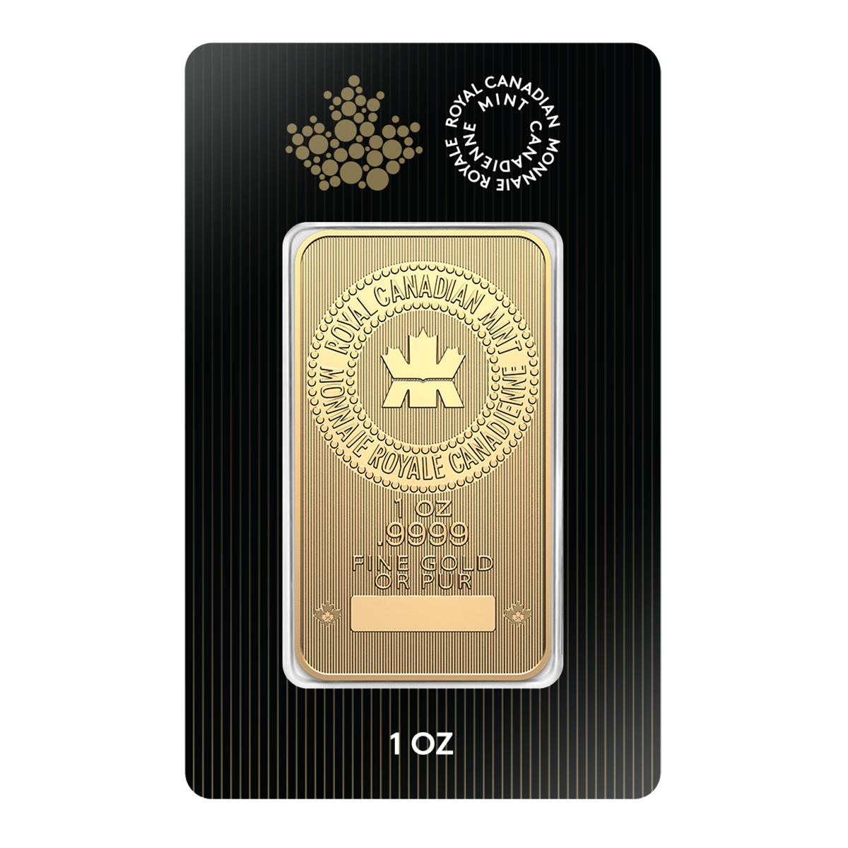 2025 1 oz. 99.99% Pure Gold Bar (Bullion)