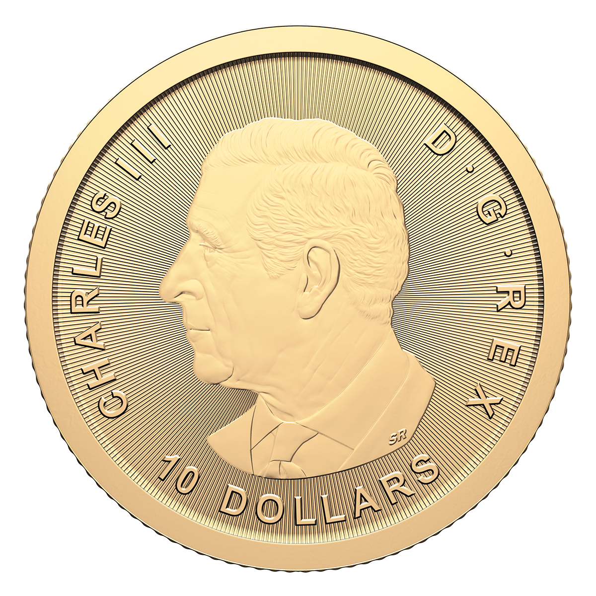 Twin Maples - 2025 1/4 oz. 99.99% Pure Gold Coin (Bullion) 