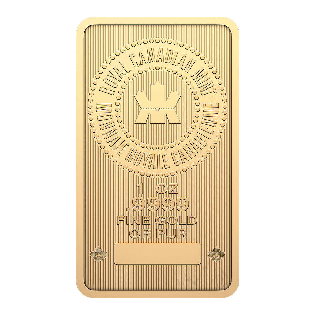 2026 1 oz. 99.99% Pure Gold Bar (Bullion)