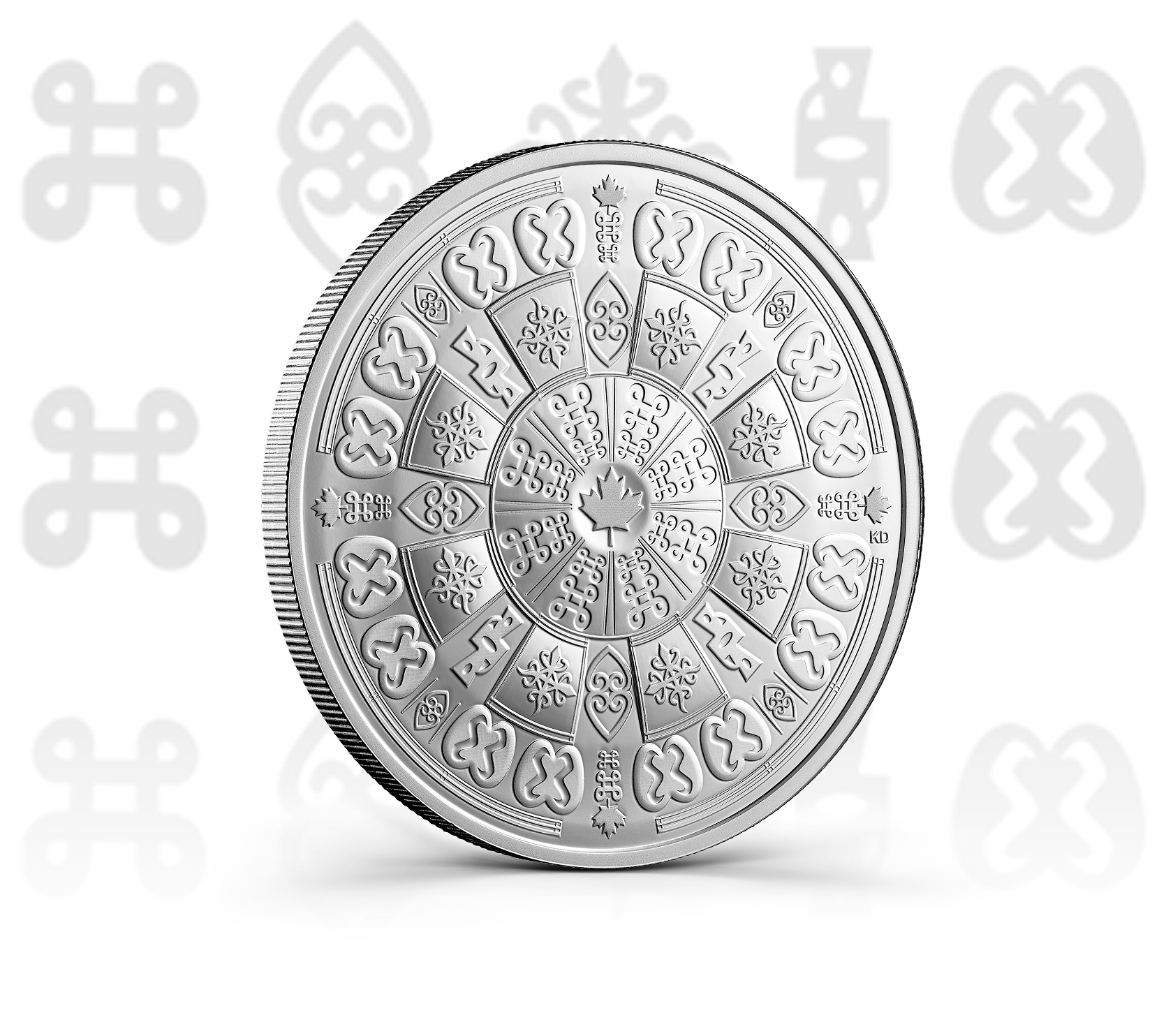 Commemorating Black History: Adinkra Symbols – 1 oz. Fine Silver Coin