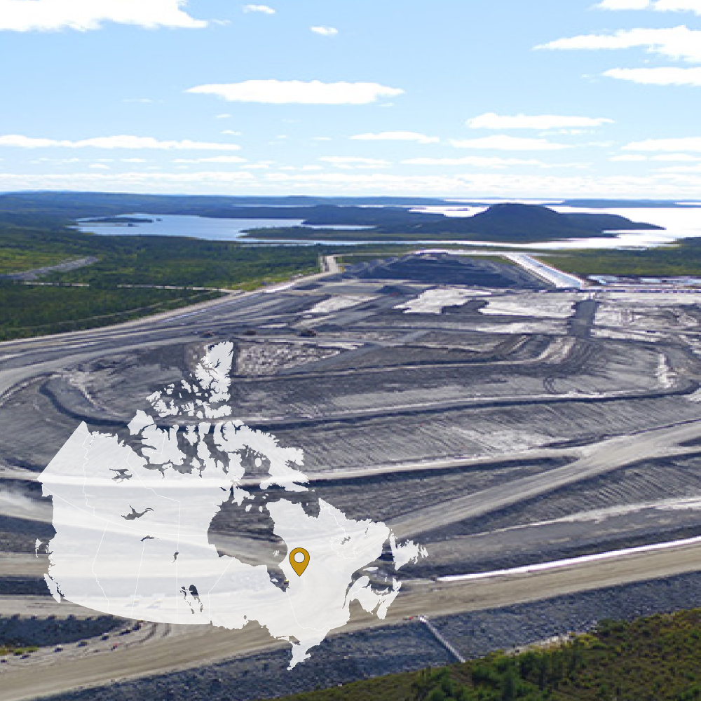 Newmont Éléonore mine, Quebec